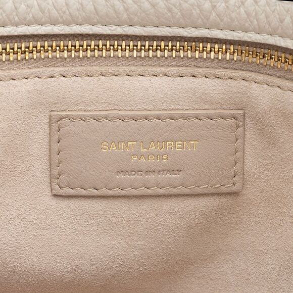 Saint Laurent Grained Calfskin Monogram Le 5 A 7 Bea Shoulder Bag - Picture 8 of 15